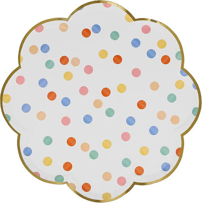 Meri Meri Colorful Pattern Side Plates (Pack of 8)