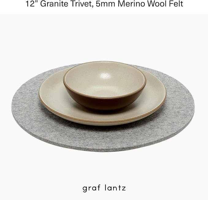 Graf Lantz - Trivets for Hot Dishes - Heat Resistant 100% Merino Wool - Hot - Image 4
