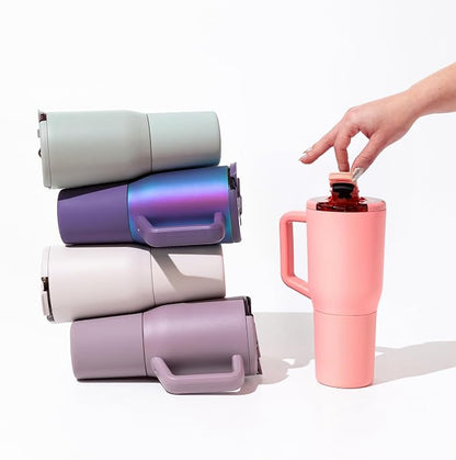 BrüMate Müv - 35oz 100% Leak Proof Insulated Coffee Mug - Stainless Steel - Image 4