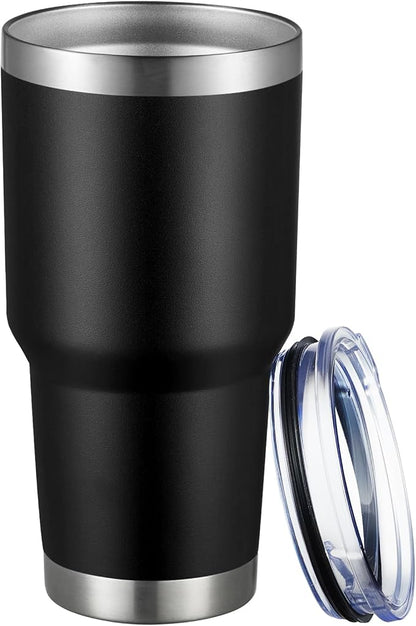 MEWAY 30oz Tumbler Double Wall Vacuum Insulated Travel Mug, Stainless Steel by MEWAY
