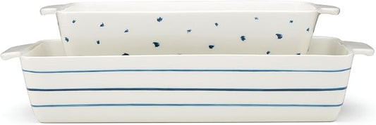 Lenox Blue Bay Dinnerware & Serveware Collection, Porcelain Tableware, by Lenox