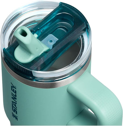 STANLEY Quencher ProTour Flipstraw Tumbler, 14 oz, Spring Green | Built-In - Image 2