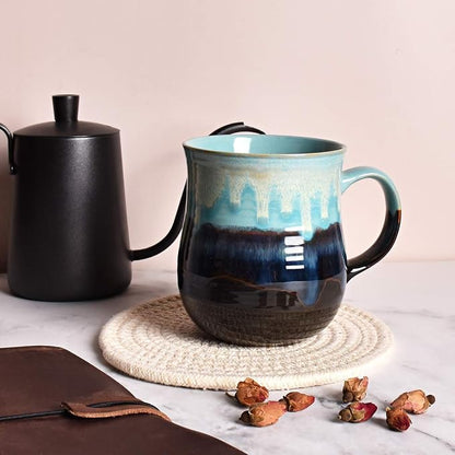 Bosmarlin Large Ceramic Coffee Mug, Big Tea Cup - Image 4