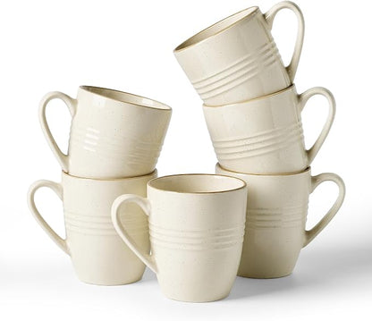 famiware Jupiter Coffee Mugs Set of 6, 13oz Coffee Mug, Microwave and by Famiware