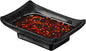 Restaurantware Voga 1 Ounce Soy Sauce Dishes 10 Rectangle Dipping Bowls by Restaurantware