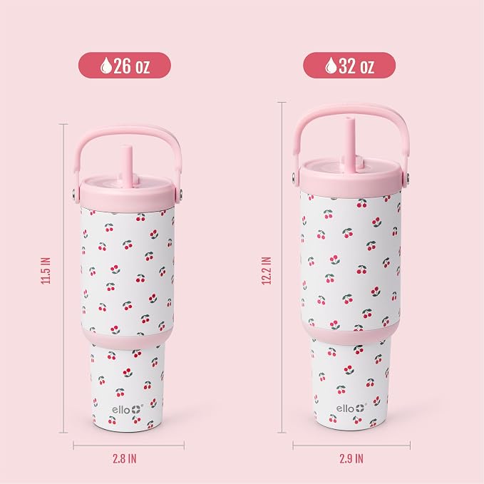 Ello Oasis Go+ 32oz Insulated Stainless Steel Tumbler - Image 7