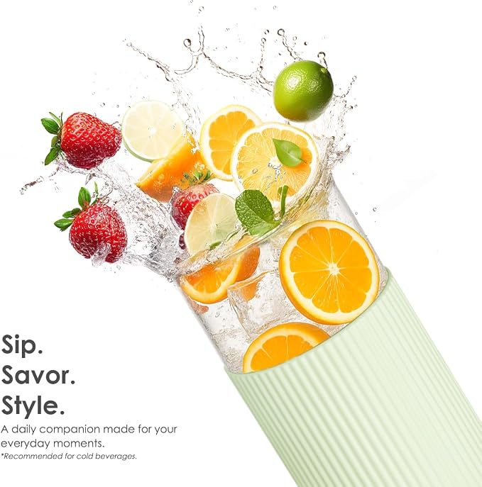 SANDJEST Glass Water Bottle - Image 4
