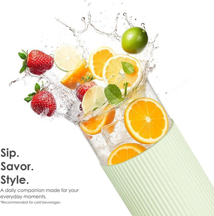 SANDJEST Glass Water Bottle - Image 4