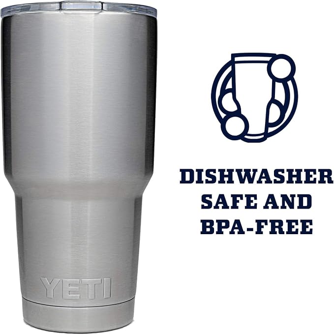 YETI Rambler 30 oz Stainless Steel Vacuum Insulated Tumbler w/MagSlider Lid - Image 5