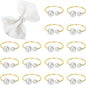 KPOSIYA Pearl Napkin Rings by KPOSIYA