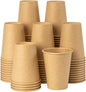 RACETOP 12 oz 300 Pack Kraft Unbleached Disposable Coffee Cups | Natural Kraft by RACETOP
