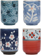 I-MART Set of 4 Japanese Tea Cups, 10 Ounces Japanese Tea Cup, Transitional by I-MART