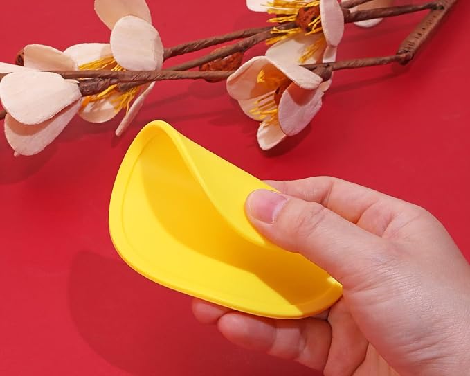 ONLYKXY 3 Pieces 3.93 Inch Silicone Coasters, Round Coasters - Image 4