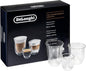 DeLonghi Coffee Connoisseur Glasses: 2 Espresso, 2 Cappuccino, 2 Latte Macchiato by Unknown