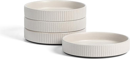 Stone Lain Haven Modern Stoneware 4 Piece Pasta Bowl Sets, Dish Set by Unknown