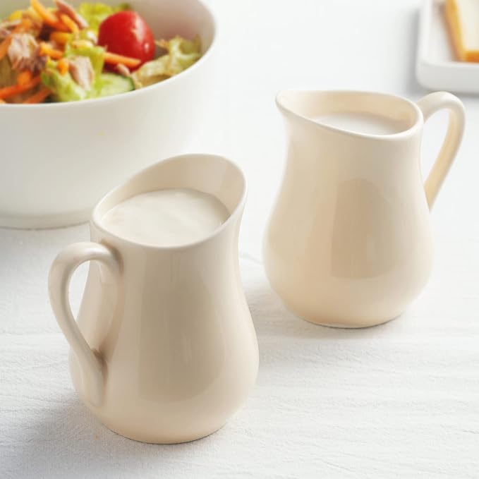 Gurygo 4 Ounce Ceramic Creamer Pitcher - Image 5