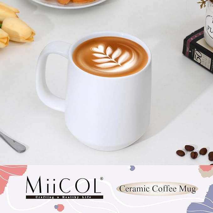 Miicol 16 oz Large Ceramic Coffee Mug, Mulled Drinks Cup, Gift - Image 2
