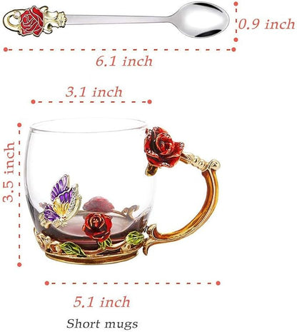 Stocking Stuffers For Women Mom Perfect Christmas Valentines Day Gifts Glass - Image 2