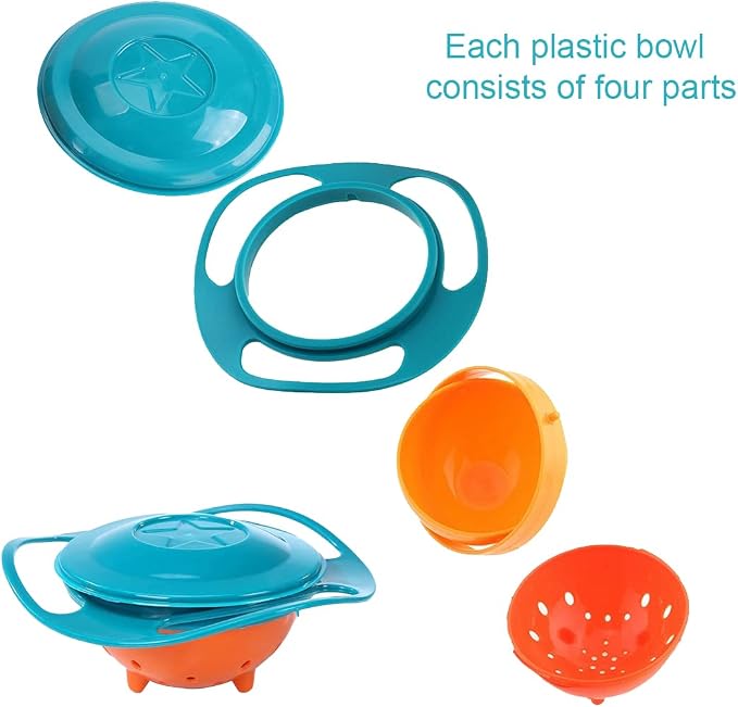 Berry President Magic Bowl 360 Degree Rotation Spill Resistant Gyro Bowl - Image 5
