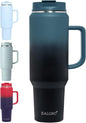EALGRO 50 oz Tumbler with Handle, Insulated Tumblers with Lid and Straw | by EALGRO