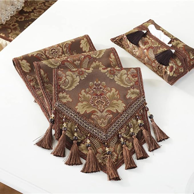 French Country Luxury Floral Pattern Table Runner - Image 4