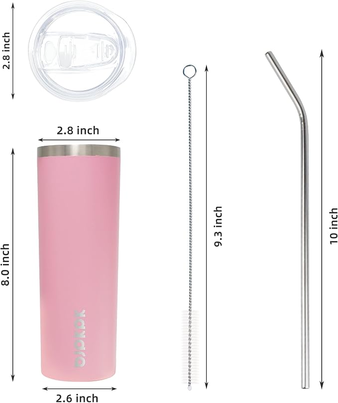 BJPKPK 20 oz Skinny Tumbler - Image 3
