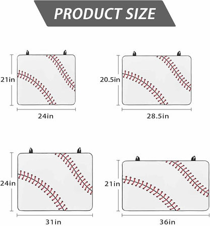 American Baseball Sports Induction Cooktop Protector Mat, Glass Top Stove Cover - Image 5