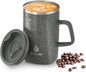 Ideus 16 oz Insulated Stainless Steel Coffee Mug by IDEUS