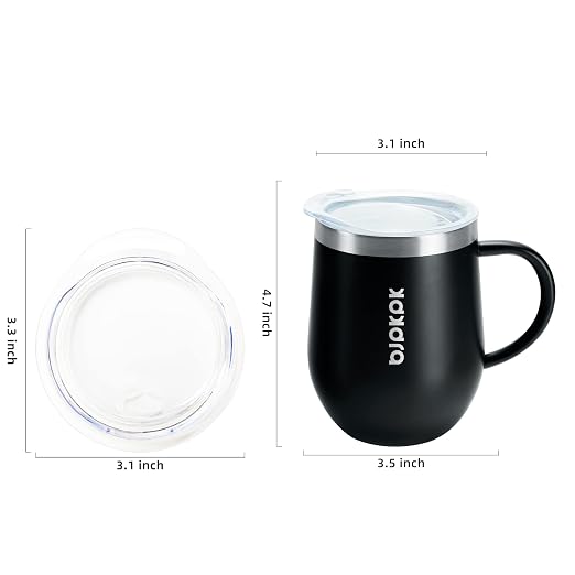 BJPKPK 2PCS Insulated Coffee Mug - Image 3