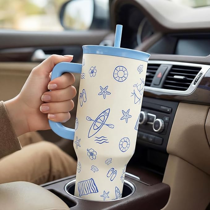 SANDJEST Beach 40oz Tumbler - Image 6