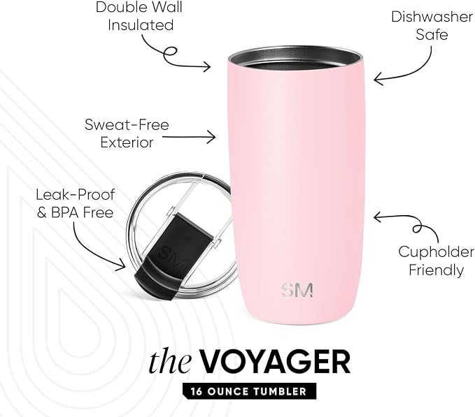 Simple Modern Travel Coffee Mug - Image 2