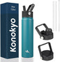 Konokyo 24 oz Insulated Stainless Steel Water Bottle by Konokyo