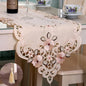 Luxury Table Runners Embroidered Polyester Table Linens by Arzoe