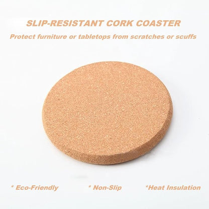 10 Pcs Cork Coaster, Cork Coasters - Image 4