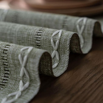 ZAIIVE Geometric Patterned Table Runner - Image 3