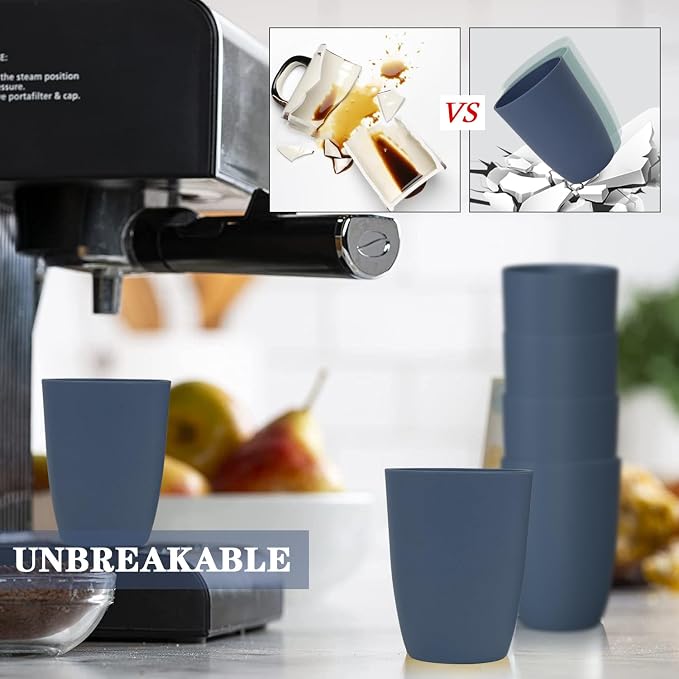 Homienly Wheat Straw Cups, 20 oz, BPA Free, Dishwasher Safe, Microwave Safe - Image 7