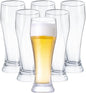Wlasss Beer Glasses Set of 6, 15 oz Glasses Drinking Set, Craft Pint Glasses by WlasssLightweightGlasswareMakingLifeEasier