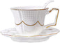 Tea Cup and Saucer Set for 1, 6.8 Oz | Coffee Cup by Unknown