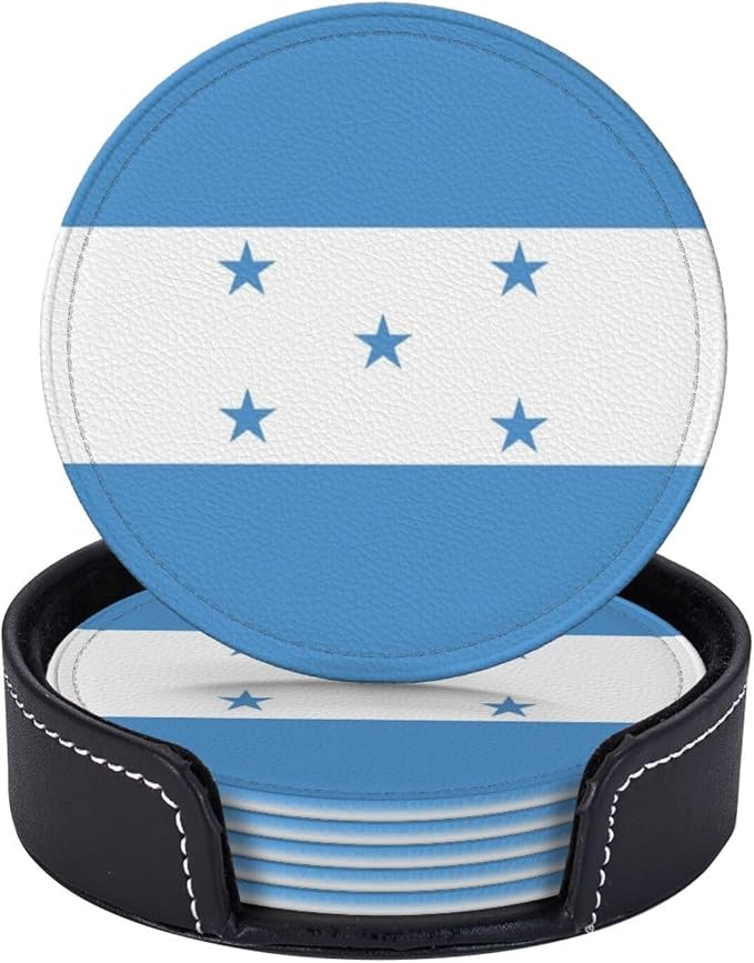 Honduras Flag Coasters for Drinks - Image 6