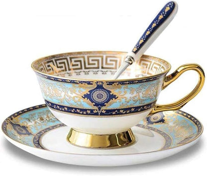 Bone China Cup& Saucer Set by Eplze