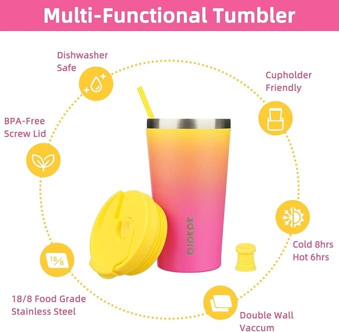 BJPKPK 18 oz Coffee Tumbler - Image 3