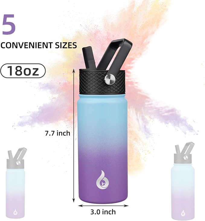 BJPKPK 18oz Insulated Water Bottle - Image 4