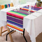 Fowecelt Mexican Serape Table Runner 14 x 84 Inch by Fowecelt