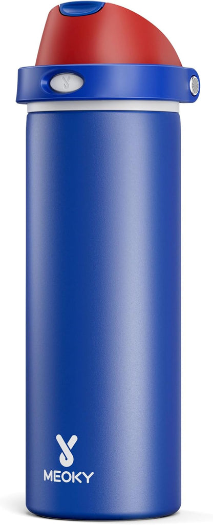 24 oz Insulated Water Bottle for Men: Meoky Stainless Steel Water Bottle by MEOKY