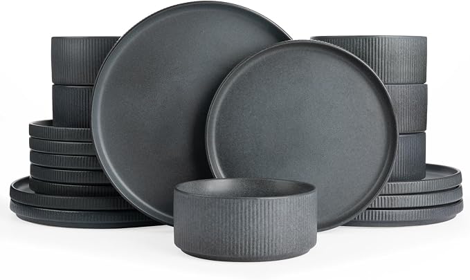 Famiware Star Plates and Bowls Sets, Chip & Scratch Resistant. Microwave & by Famiware