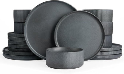 Famiware Star Plates and Bowls Sets, Chip & Scratch Resistant. Microwave & by Famiware