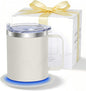 Coffee Warmer with Mug Set, Self Heating Coffee Cup, USB Powered Heated Mug by ZhengluTechnology