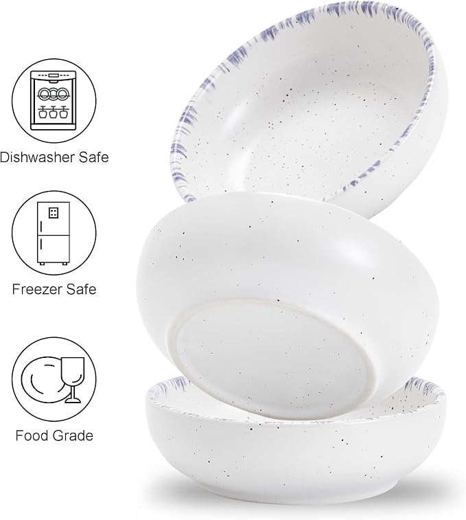 Howise Ceramic Cat Bowls, 5.19 in Cat Food Bowl Cat Dishes - Image 3