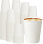100 Pack 8 oz Paper Cups, Disposable Coffee Cups, or Juice by VPACKDUO