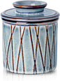 HVH Ceramic Butter Crock, French Butter Dish by HVH
